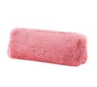tophomer Kwayi Federmäppchen aus Plüsch, niedlich, für Teenager, Mädchen, Jungen, Studenten, Dunkelrosa, 1 Stück, modern