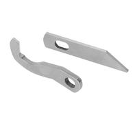 TOPINCN Metall-Ersatzklingen für Oberes und Unteres Overlockmesser XB0563001