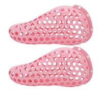 TOPINCN Schuhwaschbeutel, 360-Grad-Reinigung, Wäschebeutel für Schuhe, Große Größe für Bessere Reibung, Seitentaschen-Design für Einfache Verwendung (PINK)