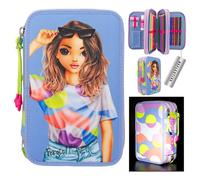 TOPModel 3 Fach Federtasche FLASH