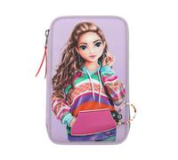 TOPModel 3-Fach Federtasche JOY mit appliziertem Smartphone inkl. Stifte