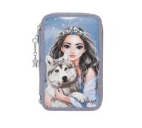 TOPModel 3 Fach Federtasche WOLF