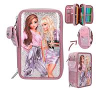 TOPModel Dreifach-Federmäppchen Glitter Queen