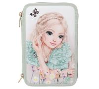 TOPModel by Depesche - TOPModel 3 Fach Federtasche mit Stickerei SUMMER FEELING