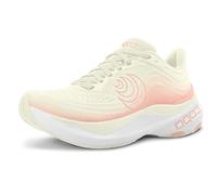 Topo Athletic Damen Leichte Bequeme 5 mm Drop Aura Straßenlaufschuhe, Sportschuhe für Straßenlauf, Cremefarben/Rosa, 38.5 EU