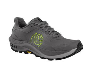 TOPO ATHLETIC Herren MTN RACER 4 grau/lime Laufschuhe - grau Größe EU: 50