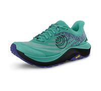 Topo Athletic Ultraventure 4 Damen Traillaufschuhe, bequem, gepolstert, langlebig, 5 mm, Sportschuhe, Trailrunning-Schuhe, Aqua/Schwarz, 37.5 EU