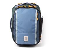 Topo Designs - Global Travel Backpack 25 - Reiserucksack blau (Stone Blue / Forest)
