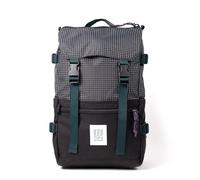 Topo Designs Rover Pack Mini-Rucksack, gemischt, 1 Stück, Schwarz / kariert | Kompakter Rucksack für EDC, Tagesausflüge, Wanderungen, Kordelzug, 10 l