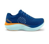 Topo Athletic Atmos 42½ Laufschuhe - Blau/Orange, optimaler Halt & Unterstützung für verbessertes Lauftraining