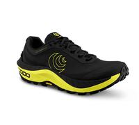 Topo Athletic Herren MTN Racer 3 Bequeme, leichte Trailrunning-Schuhe mit 5 mm Sprengung, Sportschuhe für Trailrunning, Schwarz/Limette, 42 EU