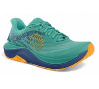 Topo Trail-Laufschuhe Ultraventure 4 (Stabilität, Langstrecke, breitere Zehenbox) aquablau/orange Herren, Größe Euro (US) 42,5 (9)