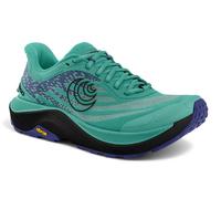 Topo Trail-Laufschuhe Ultraventure 4 (Stabilität, Langstrecke, breitere Zehenbox) aquablau/schwarz Damen, Größe Euro (US) 42,5 (10,5)