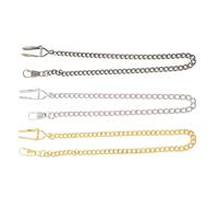 TOPPERFUN 3 Stück Taschenuhrketten aus Metall mit Retro Design Leicht und Multifunktional Einfache Montage für Damen und Herren bei Formeller und Lässiger Kleidung