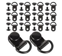 TOPPERFUN 30 PCS Schnürsenkelhaken Wanderschuhe, Edelstahl Ösen Haken für Schnürsenkel Schnellverschluss Ersatz Metall Schnalle Set Reparatur Kit für Outdoor Bergstiefel Arbeitsschuhe Leder Boots