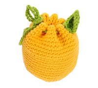 TOPPERFUN Handgefertigtes Gehäkeltes Münztäschchen Mit Kordelzug Kleines Baumwoll Portemonnaie Tragbare Wechselgeldbörse Für Damen Praktische Aufbewahrung Für Kleingeld Und Schlüssel