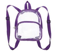 TOPPERFUN Leichter Rucksack Durchsichtig Festival mit Transparentem Design Kleiner PVC Rucksack Durchsichtig für Outdoor Sport und Reisen