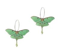 TOPPERFUN Minimalistische Schmetterling Ohrringe für Damen Acryl Baumelnde Ohrhänger Leichter Modeschmuck für Alltag Sommer Party und Hochzeit