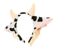 TOPPERFUN Plüsch Kuh Stirnband Haarreif Lustiges Party Kopfschmuck Dekor Für Bühne Und Maskenball