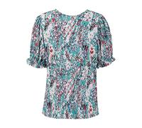 Tops Damen T-Shirt Rundhals Kurzarmshirt Lose Stretch Sommer Oberteil Casual Bluse Tops Damenblusen Sommerblusen Damen Elegant Top Bauchfrei