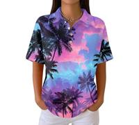 Tops Für Damen Poloshirt Baumwoll Tshirt Damen Cropped Top Long Tops Für Gestreiftes Shirt Tshirt V Ausschnitt Longshirt Top Baumwolle