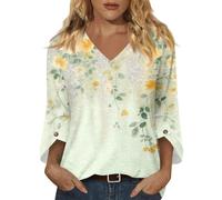 Tops Für Damen Tshirt Damen Oversize T Shirt Baumwolle Shirt V Ausschnitt Strandshirt Tshirt Schwarz Pink Top Elegant Sommer