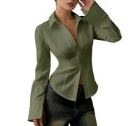 Tops Rot Longbluse Musselin Weihnachts Rückenfrei Langen Blusentops Enges Weisses Gelbe Schlitz Folklore Gummibund Unter Metallic Kuh Adagio Trachtenrock Asymmetrisches Smaragdgrün