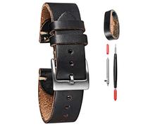 torbollo Horween Leder Uhrenarmbänder, Weiches Leder Uhrenarmband, 18mm, 20mm, 22mm Schnellverschluss Handmade Vintage Ersatz Uhrenarmband für Männer Frauen