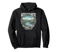 Tore des Arktischen Nationalparks Alaska Snowy Mountain Art Pullover Hoodie