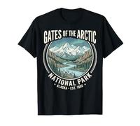 Tore des Arktischen Nationalparks Alaska Snowy Mountain Art T-Shirt
