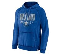 Toronto Maple Leafs NHL Fanatics Heritage A/LS Hoodie Blau 2XL