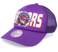 Toronto Raptors NBA Mitchell & Ness Billboard Trucker Snapback HWC
