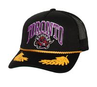 Toronto Raptors NBA Mitchell & Ness Gold Leaf Trucker Cap HWC Einheitsgrösse Teamfarben