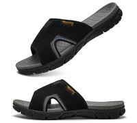 Torotto Herren Hausschuhe Schlappen Sommerschuhe Flache Sandalen Freizeit Sports Badesandalen