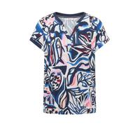 TOS AOP Rib Collar Tunic XXL