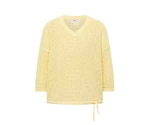 TOS_Crochet V-neck XL