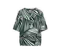 TOS Printed Splitneck Blouse S