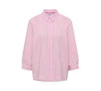 Hemdbluse CECIL, Damen, Gr. M (40), beetroot pink, Web, Obermaterial: 65% Polyester, 35% Viskose, gestreift, regular fit normal, Manschette, Blusen Hemdbluse, mit Streifen Muster (29445429-M) beetroot