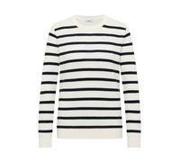 TOS_Structure stripe Roundneck XL