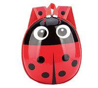 TOSSPER Ladybug Rucksack Little Kids School Tasche Cartoon Ladybird Kinder Rucksack Süßes Tier Kleinkind Buchtasche