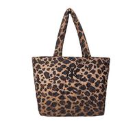 Tote-Bag New York Yankees Leopard Quilted Jaune TU