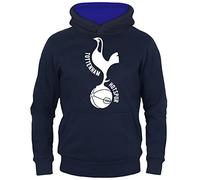 Tottenham Hotspur - Jungen Fleece-Kapuzenpullover mit Grafik-Print - Offizielles Merchandise - Geschenk für Fußballfans - Dunkelblau - 6-7 Jahre