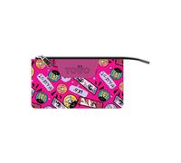 TOTTO Federmäppchen, verschiedene Modelle, großes Federmäppchen mit Reißverschluss, 2 oder 3 Fächer, kompakt und robust, verschiedene Muster, Kitsune