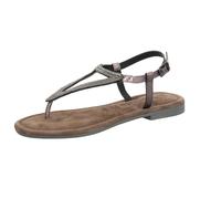 Touch-It Damen Zehentrenner Sandalen, braun, 37 EU