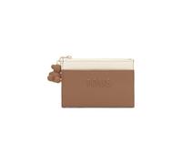 TOUS Audree Saffiano 2002361544 Geldbörse, Mokka, Beige