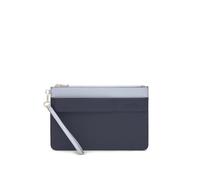 TOUS Audree Saffiano Clutch Handtasche blau/grau - Ref. 2002360901 | Damen | 17,5 x 26 x 3 cm