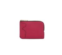 TOUS Bear Anniversary Kleine Geldbörse mit Reißverschluss für Damen, Kunstleder, Fuchsia, elegantes Design mit dekorativem Rand