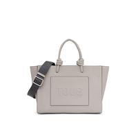 TOUS Damen Shopper M. Amaya T La Rue New Gris Tasche, grau
