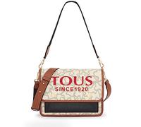 TOUS M. Audree K Icon Multi-Beige Umhängetasche für Damen, mittelgroß