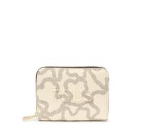 Tous Mittelgroße Geldbörse KAOS Icon Beige-Multi